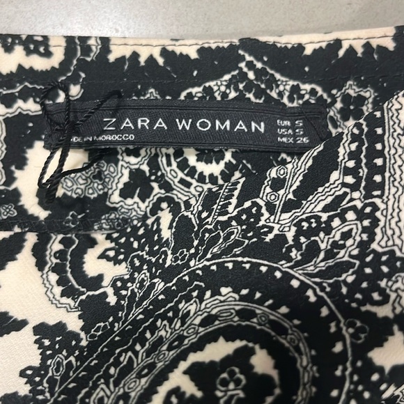 Zara Woman Detailed A-Line Skirt - Picture 5 of 6